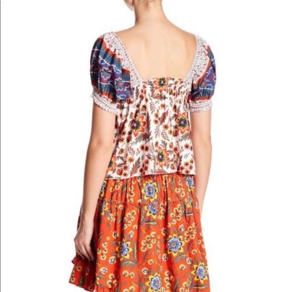 Joie Colorful Boho Top size Medium - Picture 8 of 10